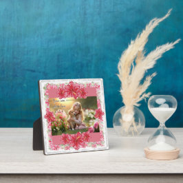 Placa Expositora Hibiscus & lace RED