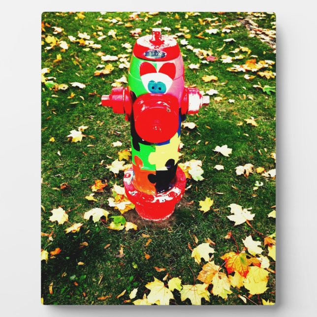 Placa Expositora Hidratante de fuego feliz (Frente)