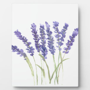 Placa Expositora Hierba de lavanda moda floral botánica rústica y e