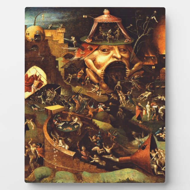 Placa Expositora Hieronymus Bosch Christ en el limbo (Frente)
