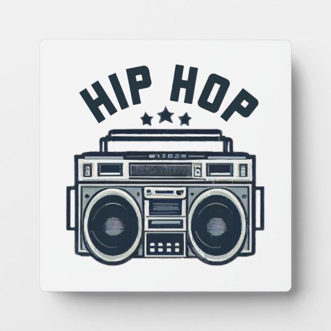 Placa Expositora Hip hop (Frente)