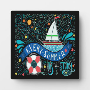 Placa Expositora Historias de verano