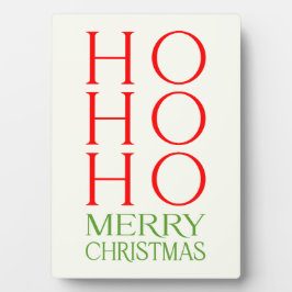Placa Expositora Ho Ho Ho Ho Feliz Navidad