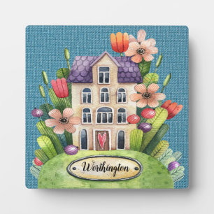 Placa Expositora Hogar Sweet Home Plaque