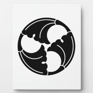 Placa Expositora Hojas de ginkgo escalonadas