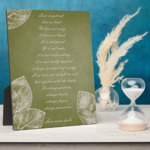 Placa Expositora Hojas verdes de Grunge