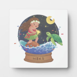 Placa Expositora Hoku: el Ilustracion de la estrella