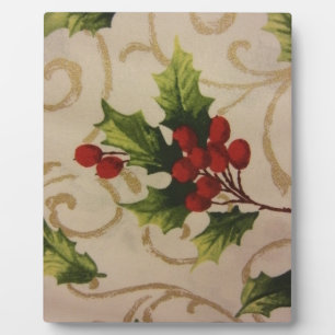 Placa Expositora Holly Berries