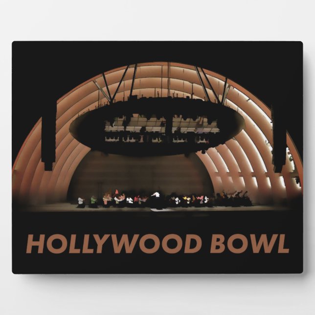 Placa Expositora Hollywood Bowl (Frente)