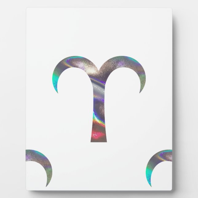 Placa Expositora holograma Aries (Frente)