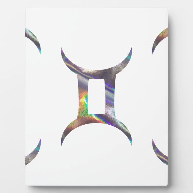 Placa Expositora holograma Gemini (Frente)