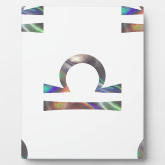 Placa Expositora holograma libra