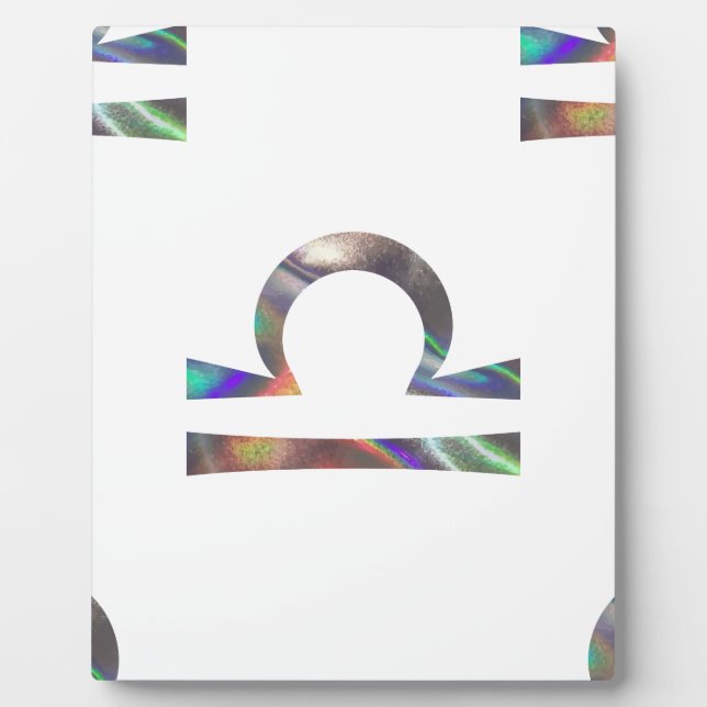 Placa Expositora holograma libra (Frente)