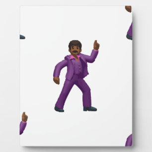 Placa Expositora Hombre bailando de emoji