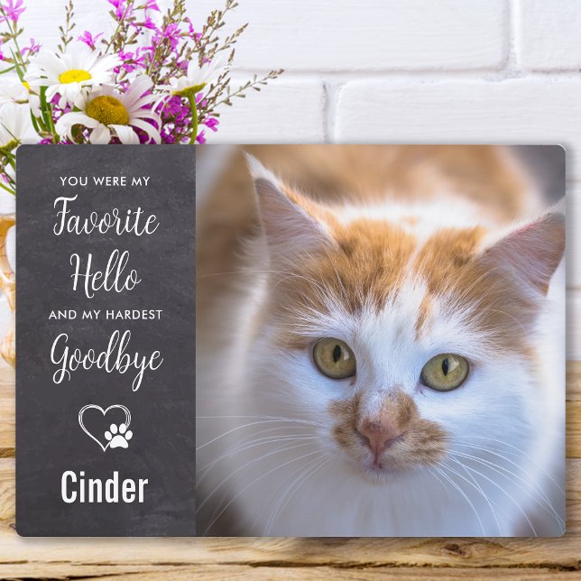 Placa Expositora Homenaje favorito de Mascota Personalizado de Adió (Subido por el creador)