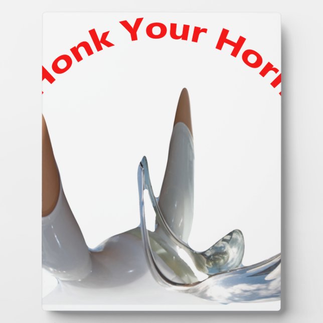 Placa Expositora Honk Your Horn (Frente)