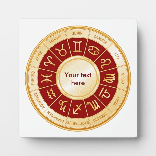 Placa Expositora Horoscope Mandala (Frente)