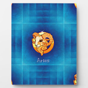 Placa Expositora horóscopo de aries