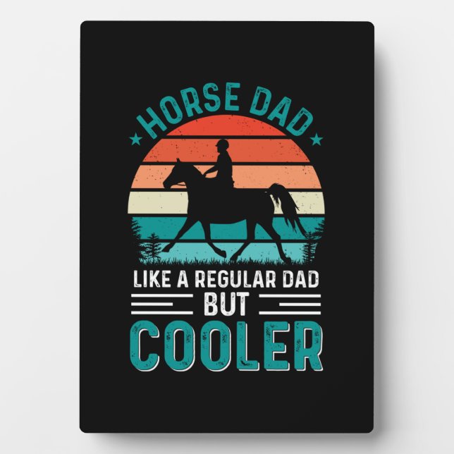 Placa Expositora Horse Dad (Frente)