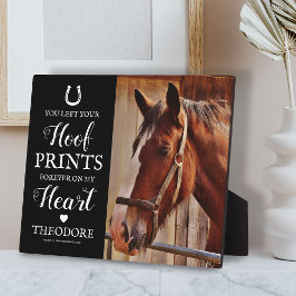 Placa Expositora Horse Memorial - Pet Sympathy