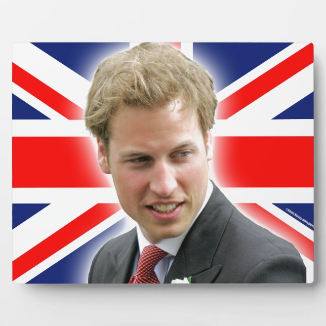 Placa Expositora HRH Duke of Cambridge - Stunning! (Frente)