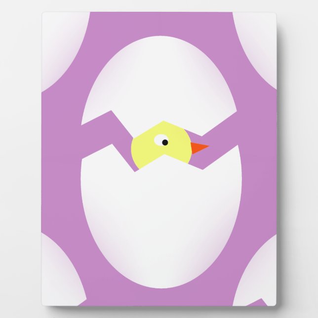 Placa Expositora huevo de pollo con leche (Frente)