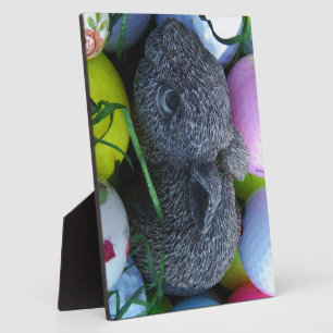 Placa Expositora Huevos de Pascua, bolas de golf de conejo