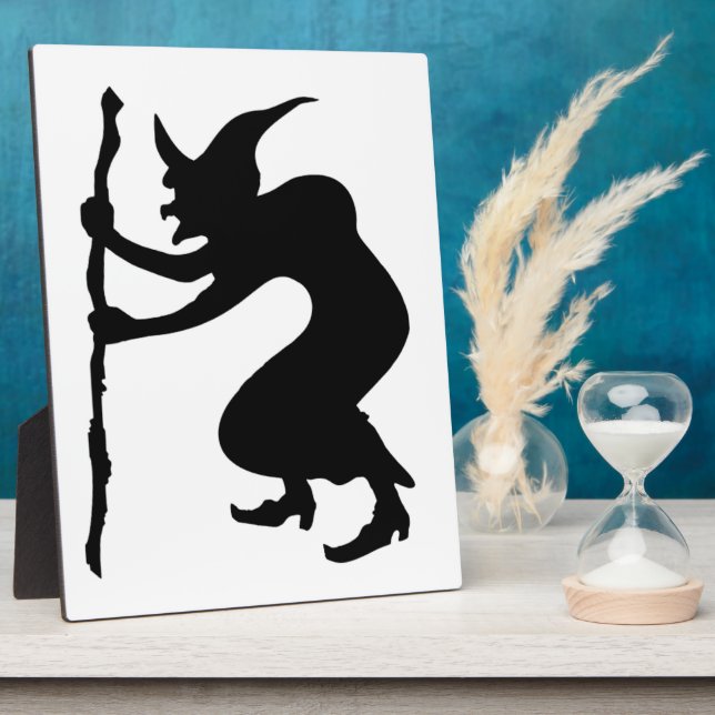 PLACA EXPOSITORA HUNCHBACK HALLOWEEN WITCH (Lado)