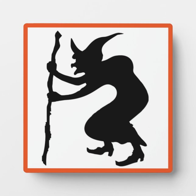 PLACA EXPOSITORA HUNCHBACK HALLOWEEN WITCH (Frente)