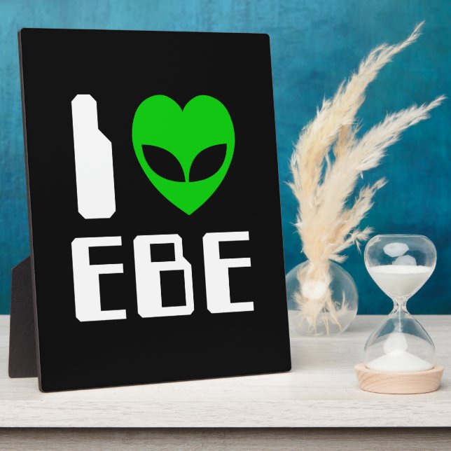 Placa Expositora I Alien Heart EBE (Lado)