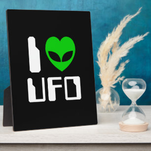 Placa Expositora I Alien Heart UFO