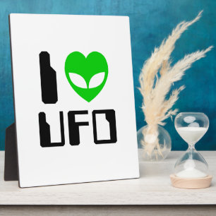 Placa Expositora I Alien Heart UFO
