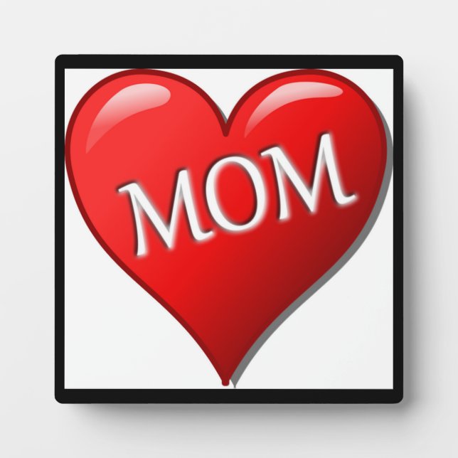 PLACA EXPOSITORA I LOVE MOM (Frente)