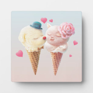 Placa Expositora Ice Cream Love