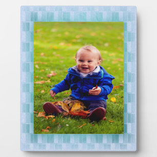 Placa Expositora Icy Blue Frame Plaque