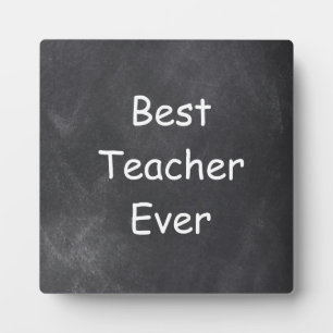 Placa Expositora Idea de regalo de diseño del mejor profesor de la