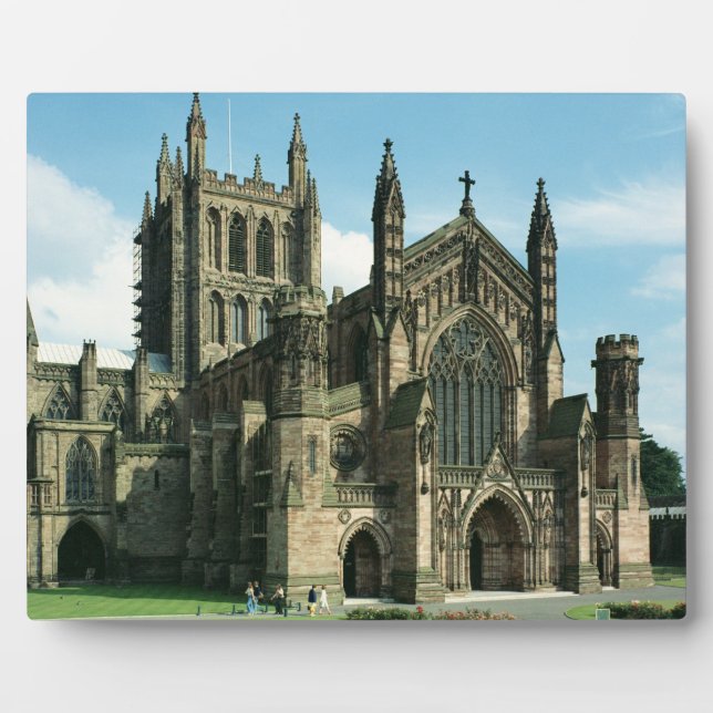 Placa Expositora Iglesia Catedral de la Santísima Virgen María y (Frente)