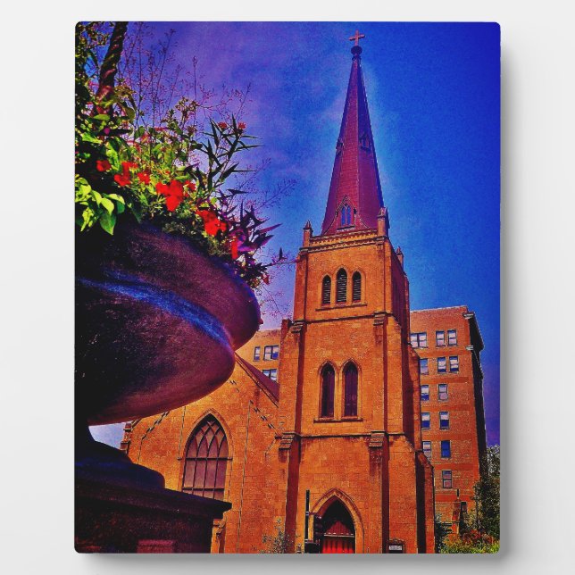 Placa Expositora Iglesia de Madison (Frente)