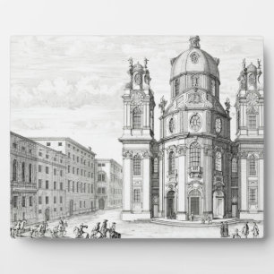Placa Expositora Iglesia de Notre Dame, Salzburgo, Austria, de 'Ent