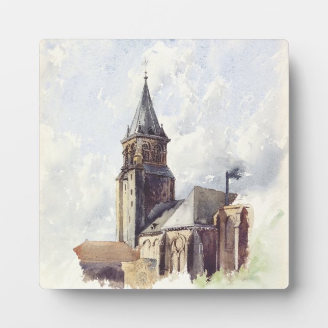 Placa Expositora Iglesia de Saint Germain des Pres París (Frente)