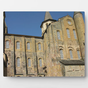 Placa Expositora Iglesia de Santa Foy, iniciada a.C.1050 por Abbot