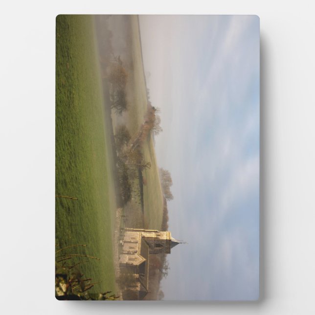 Placa Expositora Iglesia de Santa María Crosthwaite (Frente)