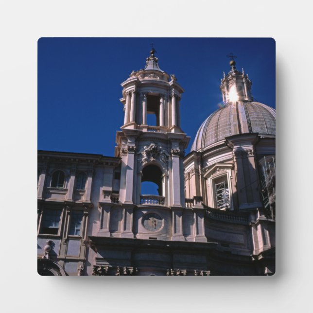 Placa Expositora Iglesias Roma Italia (Frente)