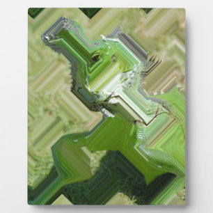 Placa Expositora Iguana verde