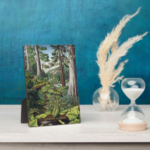 Placa Expositora Ilustración de arte paisajístico Imprimir imágenes