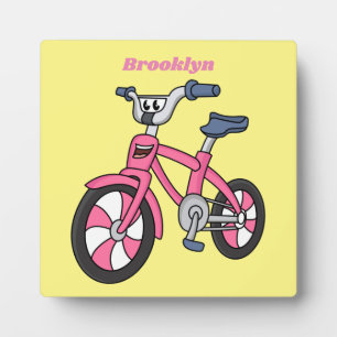 Placa Expositora Ilustracion de personalizado de bicicleta de niños