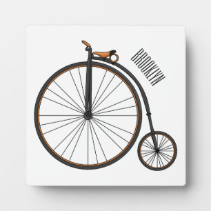 Placa Expositora Ilustracion de personalizado de bicicletas de alta