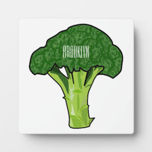 Placa Expositora Ilustracion personalizado de Broccoli