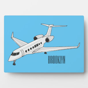 Placa Expositora Ilustracion personalizado de chorro privado