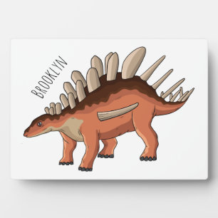 Placa Expositora Ilustracion personalizado de Kentrosaurus